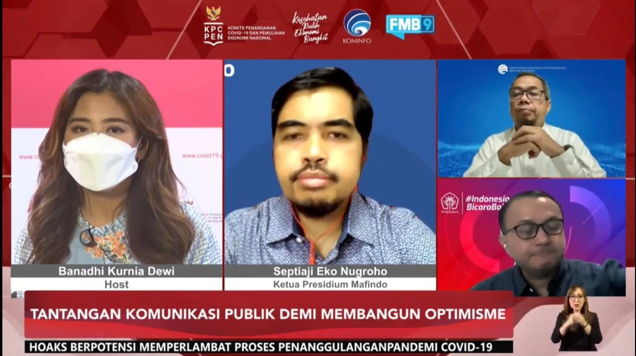 Ini langkah Kominfo dalam rangka upaya pengendalian Pandemi